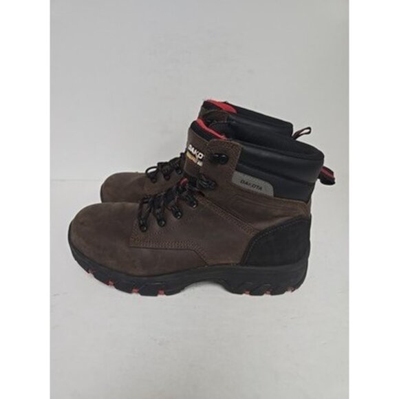 Dakota Men's WorkPro 2400 Steel Toe Mid Cut Safety Hiker Brown Size 12 W/L - Picture 5 of 10
